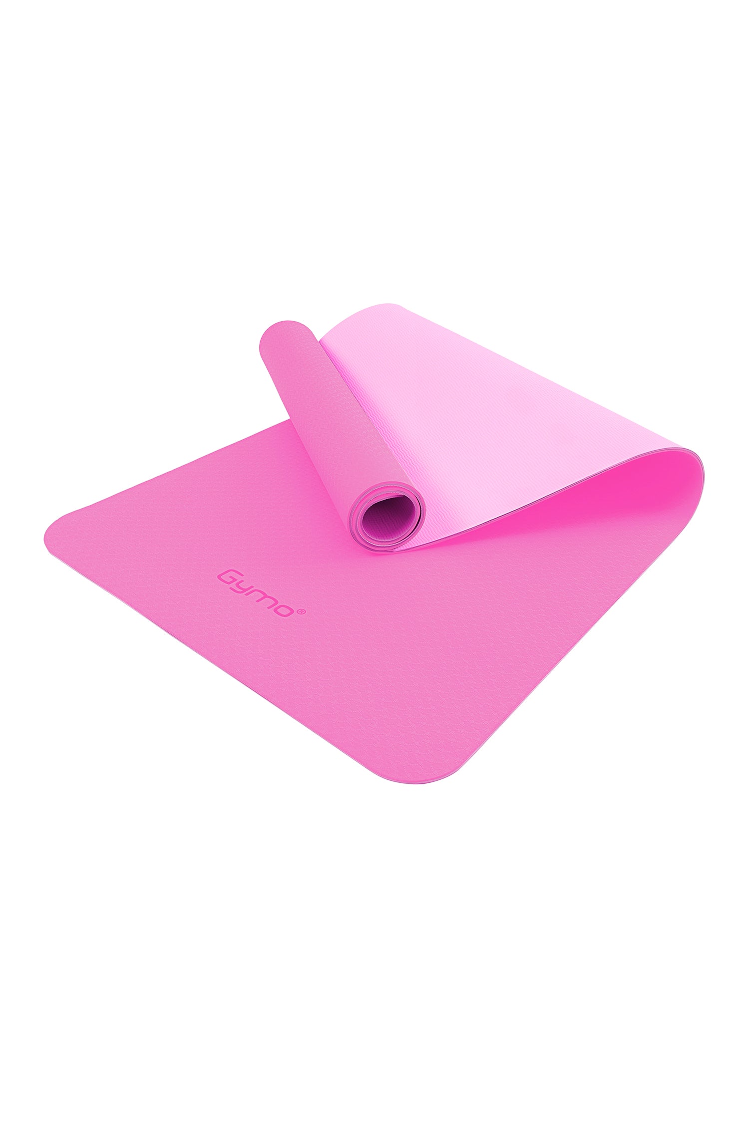 Gymo Ekolojik 6mm TPE Yoga Matı Pilates Minderi Fuşya