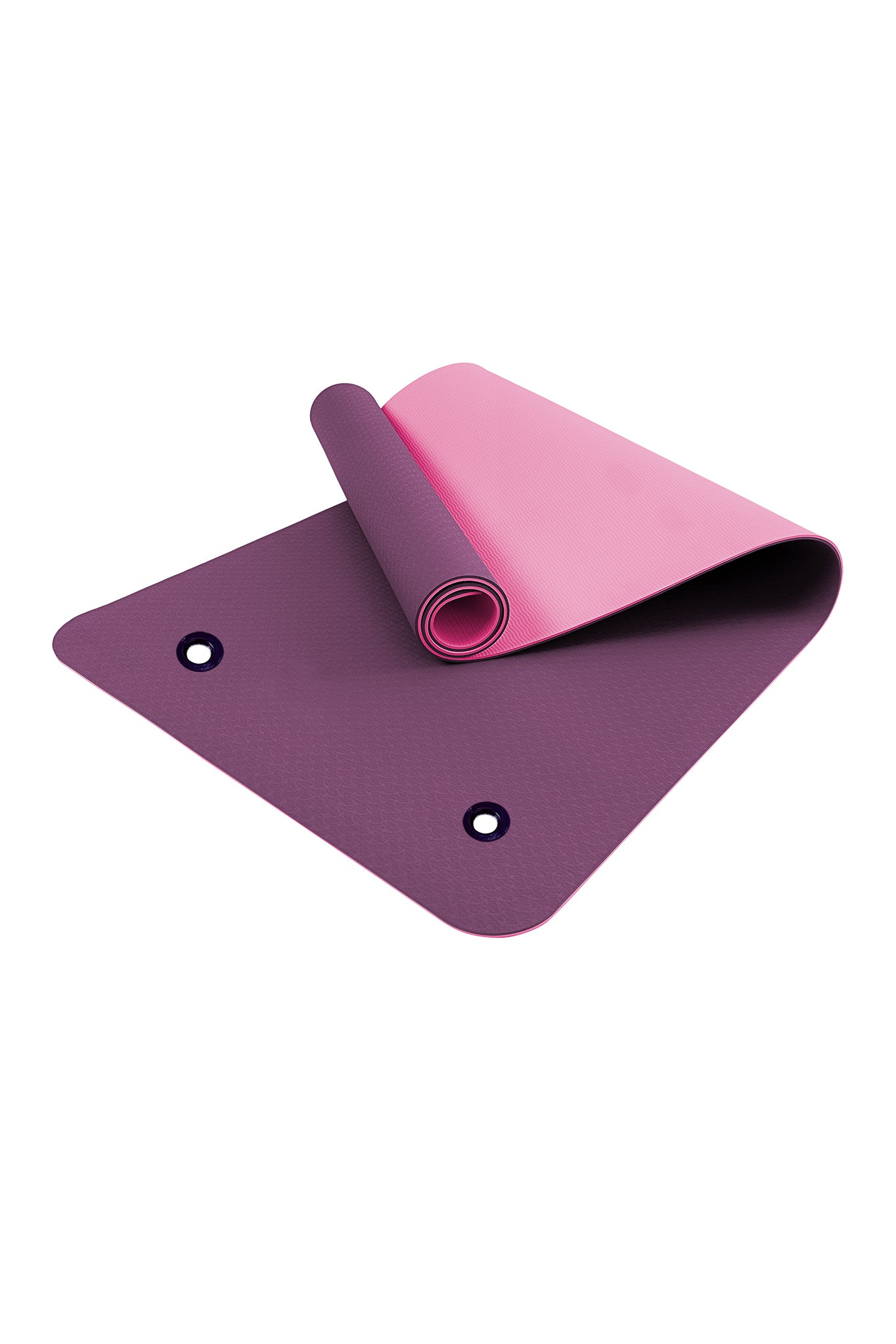 Gymo Ekolojik 6mm TPE Asılabilir Yoga Matı Pilates Minderi Mürdüm