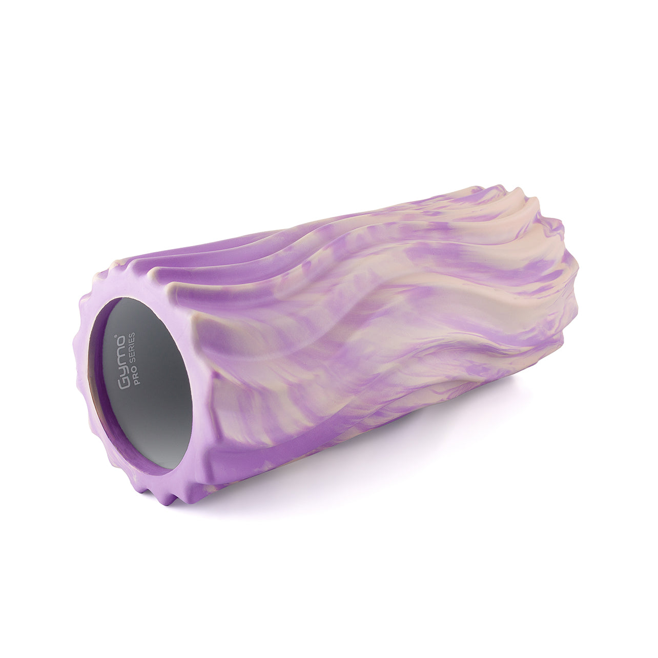 Gymo Pro Series Cloudy Wavy Foam Roller Pilates Masaj Rulosu Mor