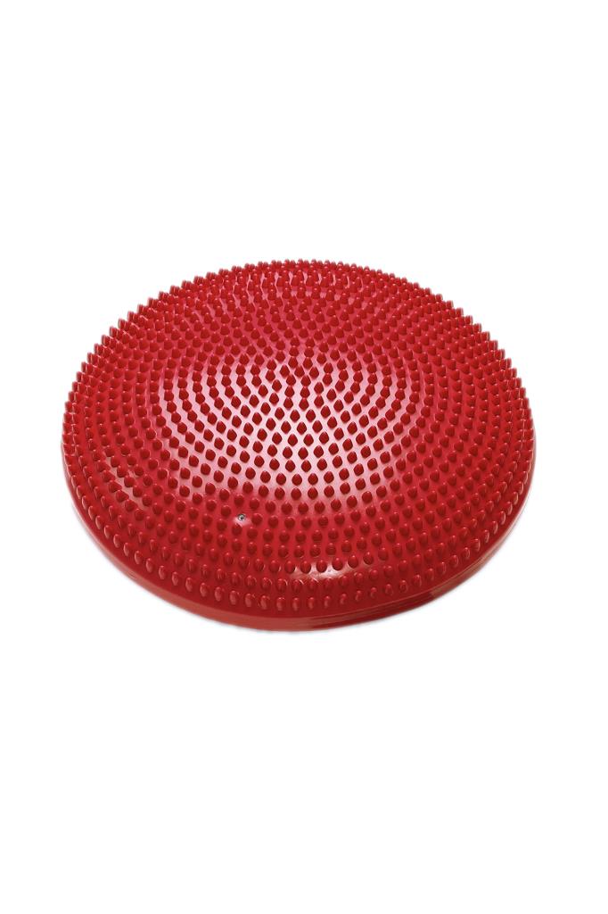 Gymo Pompalı Denge Yastığı Balance Disk Denge Pedi 33cm Kırmızı