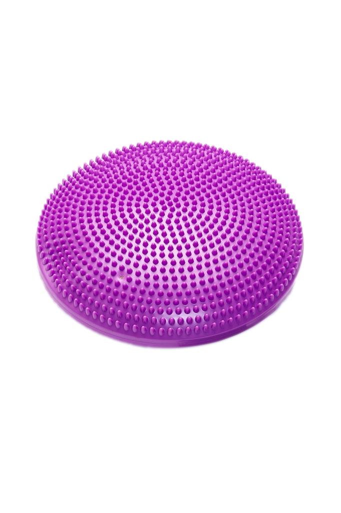 Gymo Pompalı Denge Yastığı Balance Disk Denge Pedi 33cm Mor
