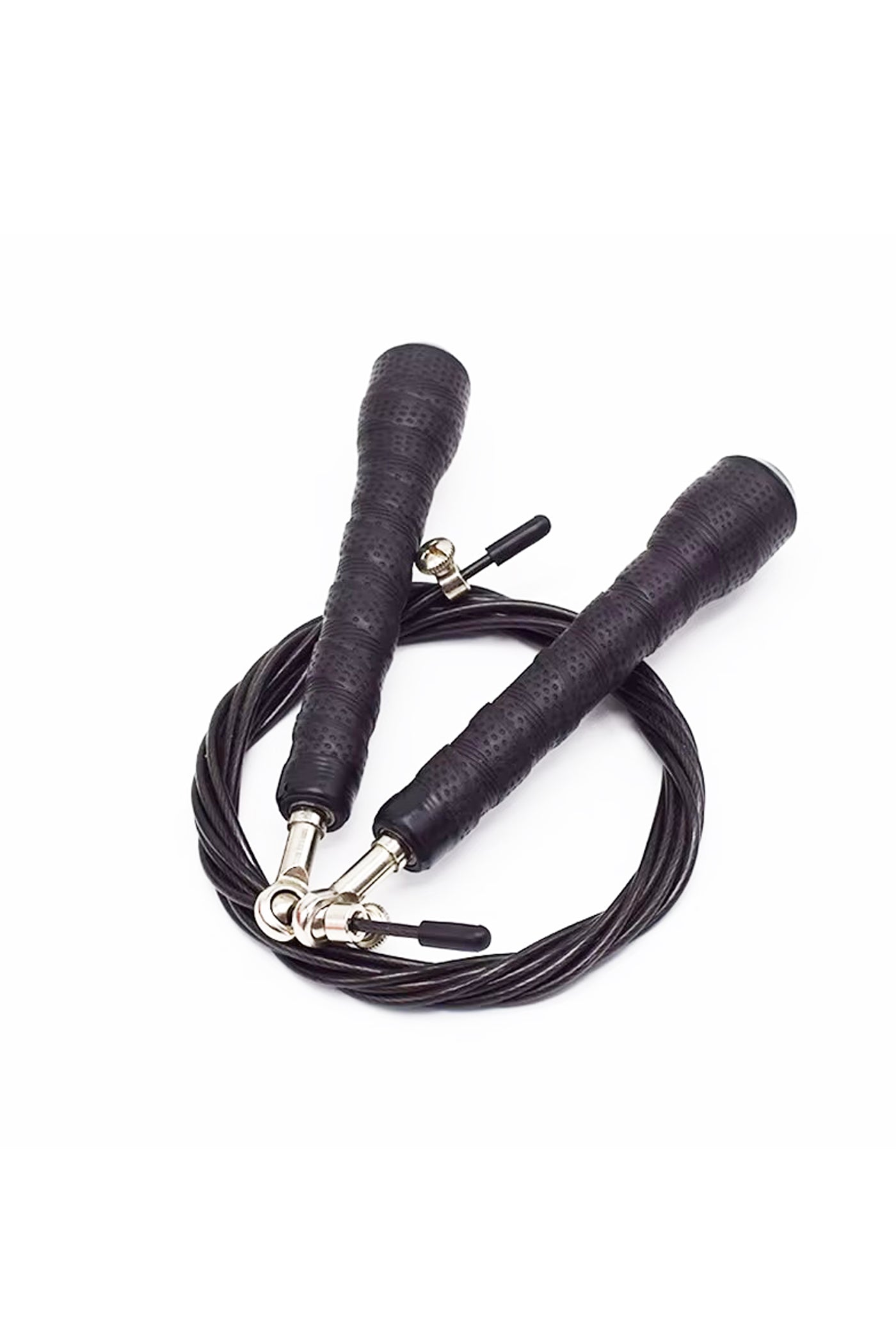 Gymo Pro Series Kaydırmaz Saplı Egzersiz Antrenman Atlama İpi Siyah