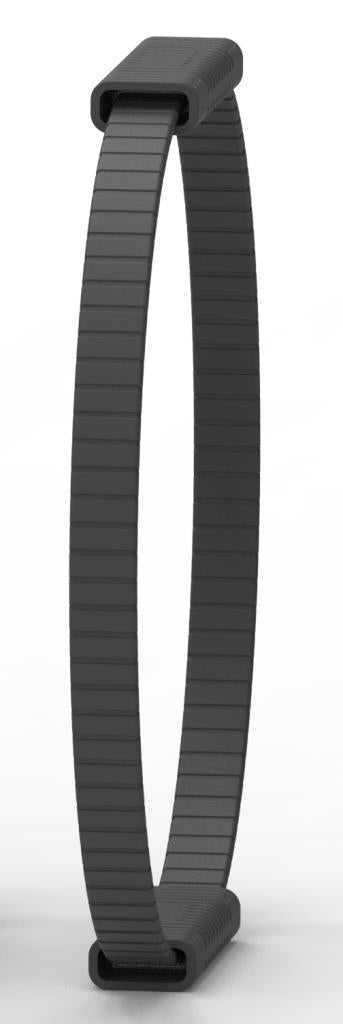 Gymo Pro Series Silikon Pilates Egzersiz Çemberi 34cm Siyah