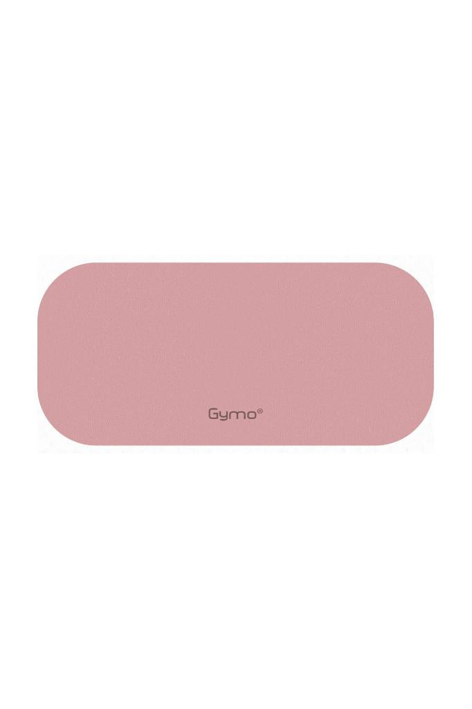 Gymo Sembol Hizalamalı 6mm TPE Yoga Matı Pilates Minderi Diz Dirsek Koruyucu Matlı Set Scarlet