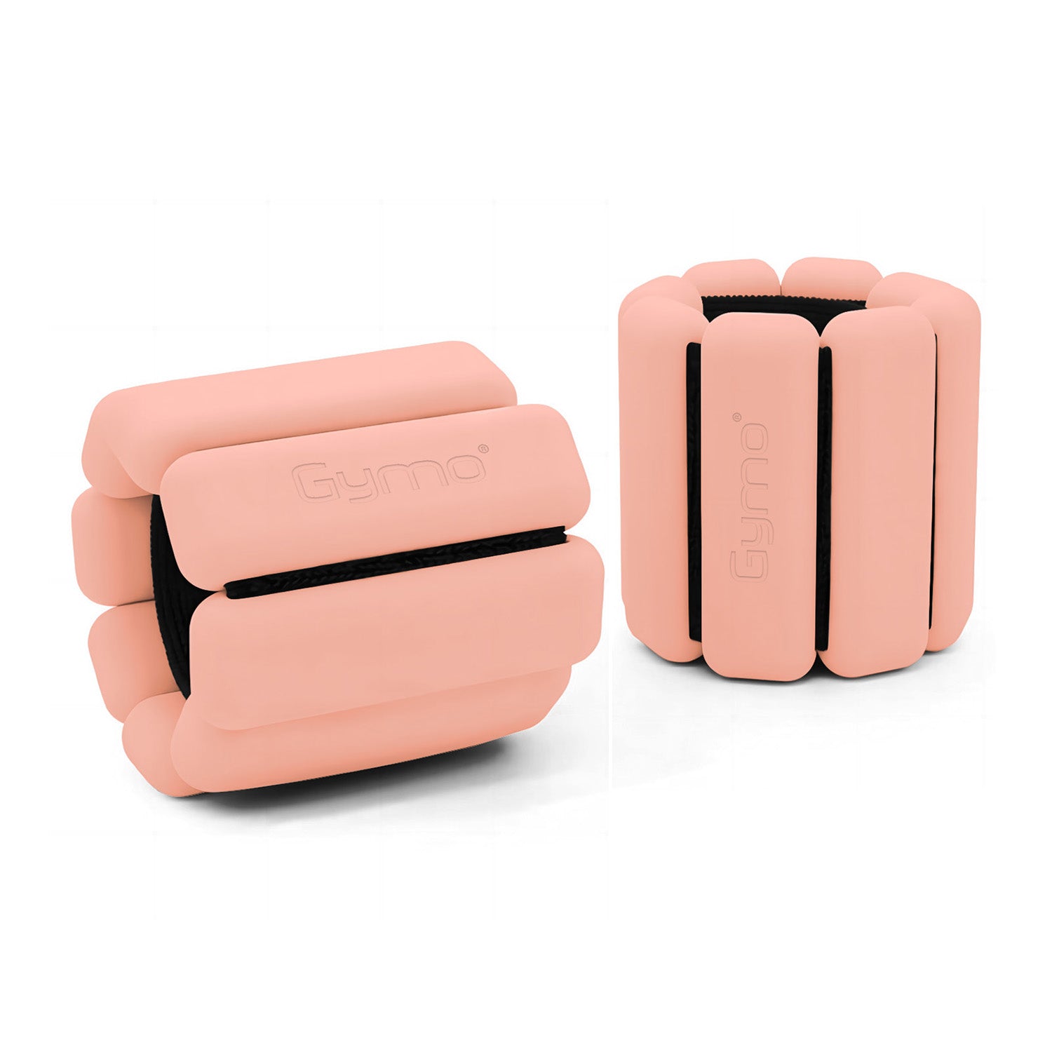 Gymo Pro Series Ayarlanabilir Silikon Bilek Ağırlığı 2x1kg Somon
