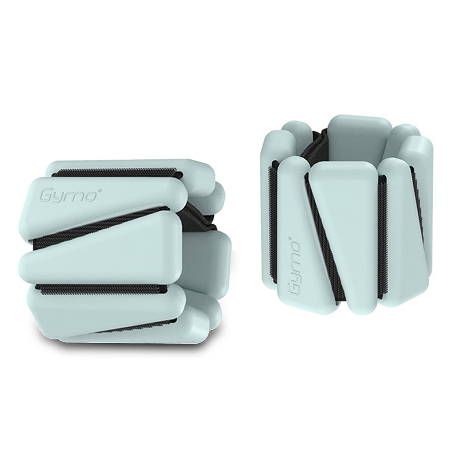 Gymo Pro Series Ayarlanabilir Silikon Bilek Ağırlığı 2x1kg Üçgen Nane Yeşili