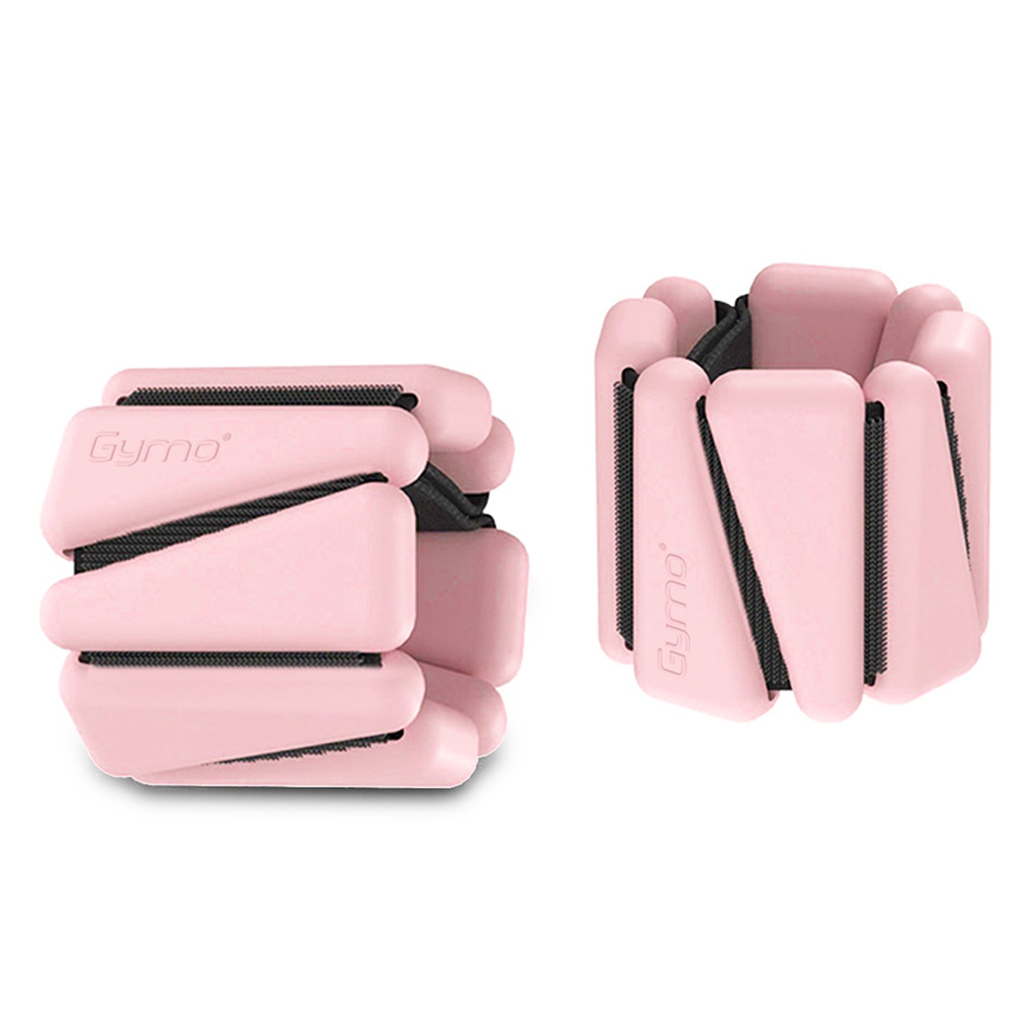 Gymo Pro Series Ayarlanabilir Silikon Bilek Ağırlığı 2x1kg Üçgen Pembe