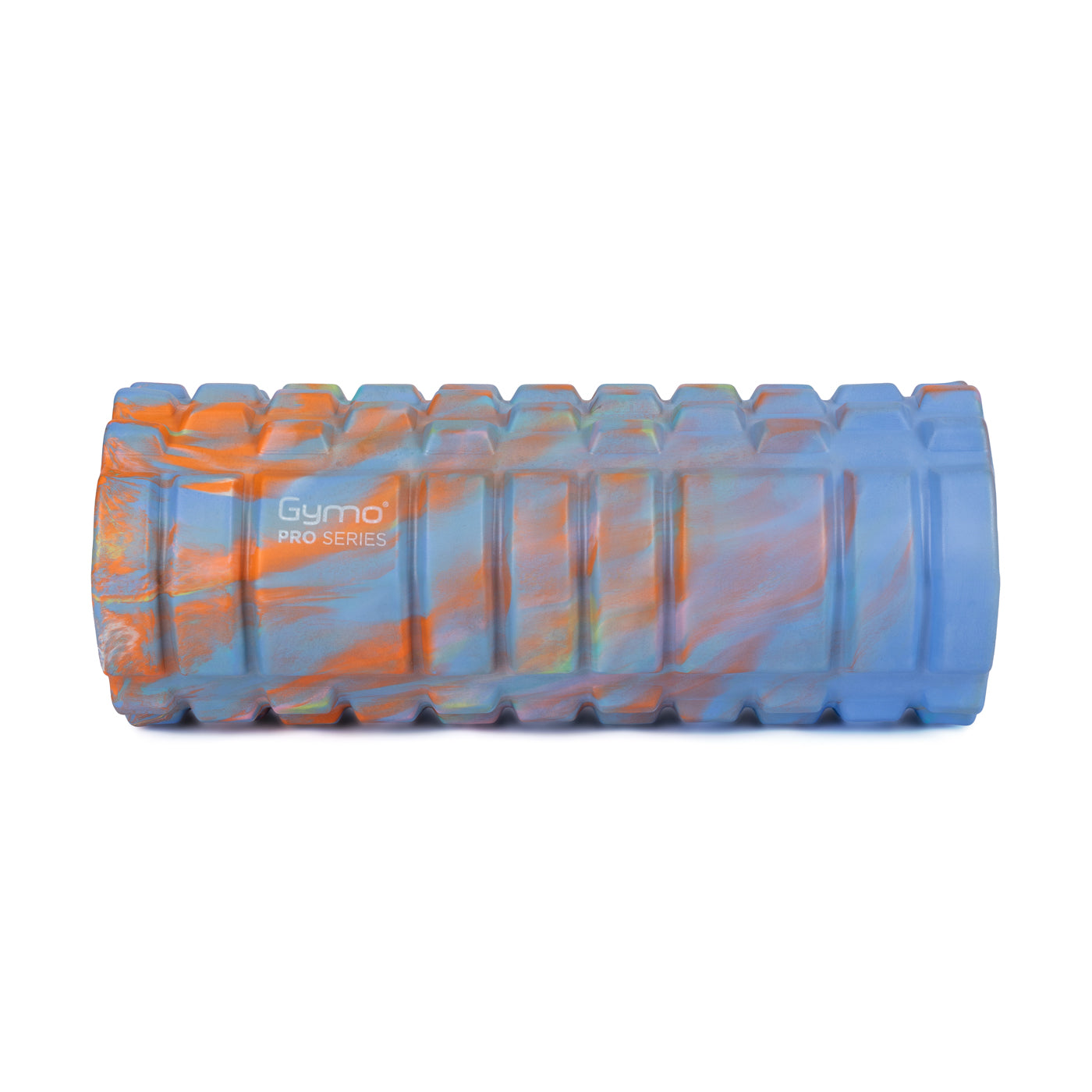 Gymo Pro Series Cloudy Marble Foam Roller Pilates Masaj Rulosu Mavi