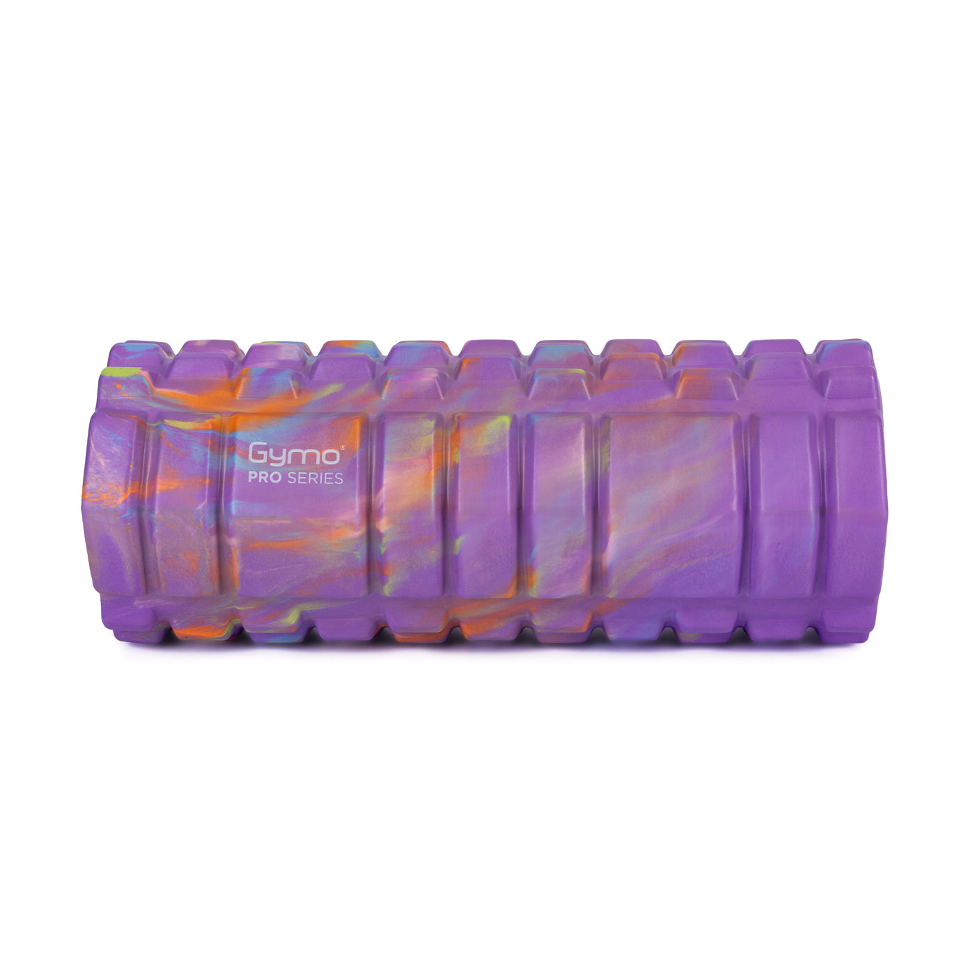 Gymo Pro Series Cloudy Marble Foam Roller Pilates Masaj Rulosu Mor