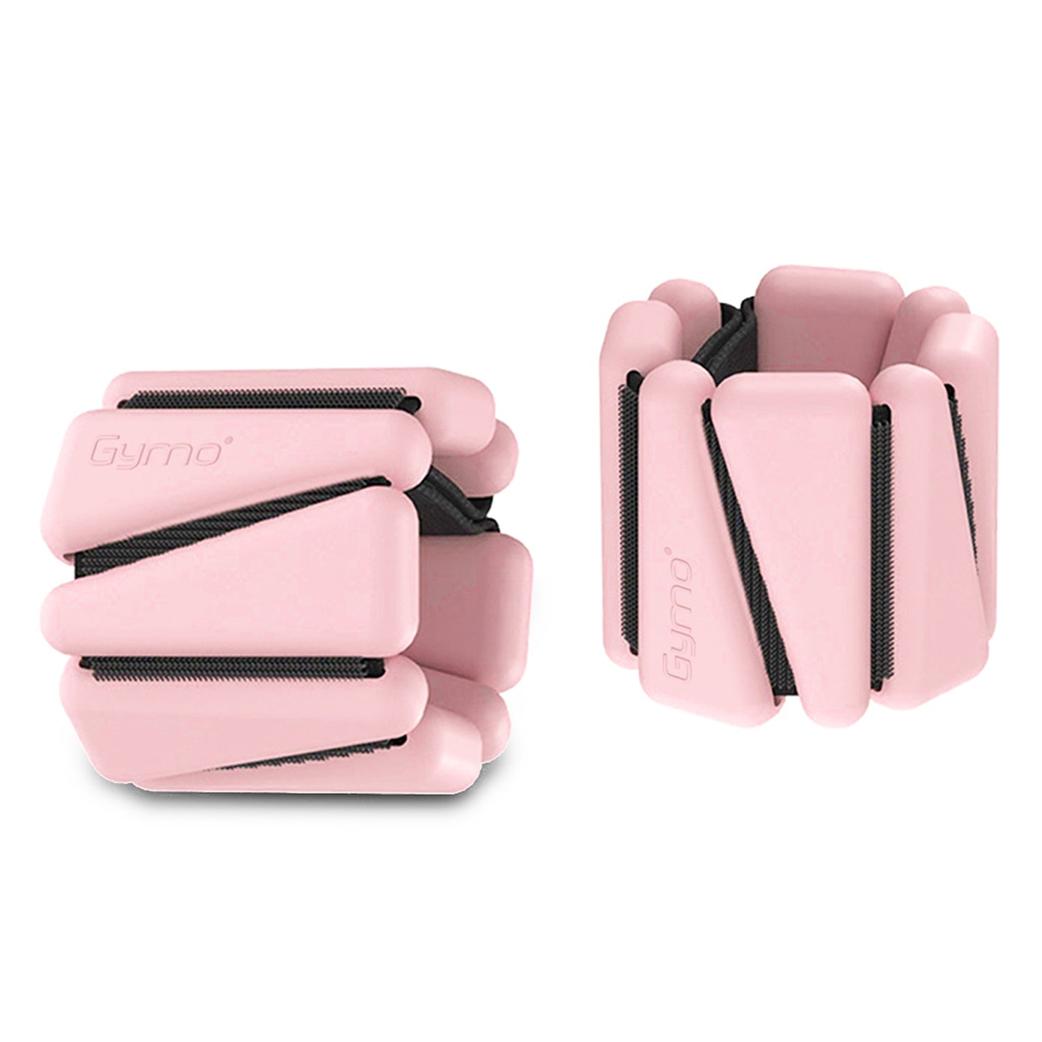 Gymo Pro Series Ayarlanabilir Silikon Bilek Ağırlığı 2x500gr Üçgen Pembe