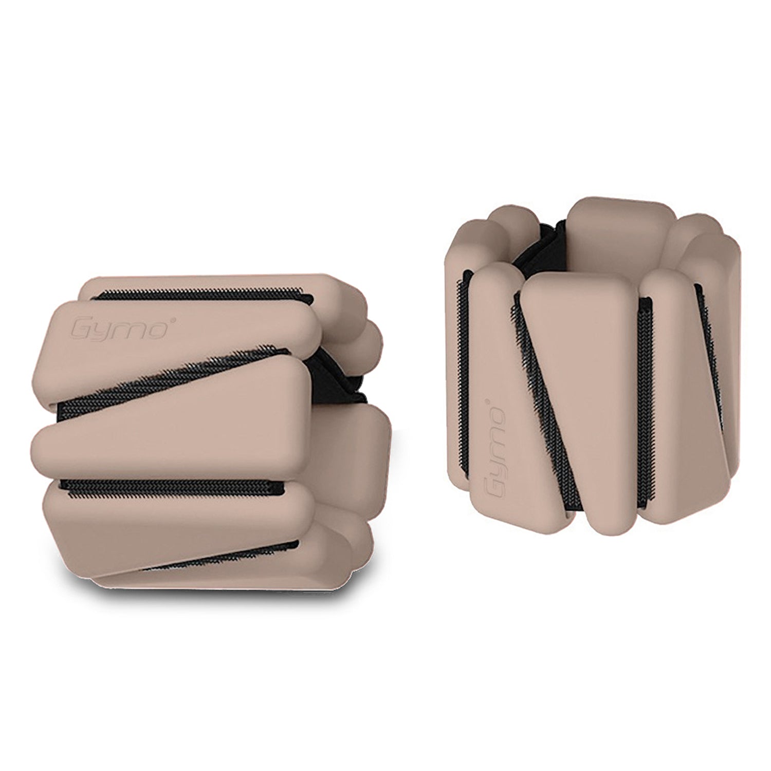 Gymo Pro Series Ayarlanabilir Silikon Bilek Ağırlığı 2x500gr Üçgen Toprak