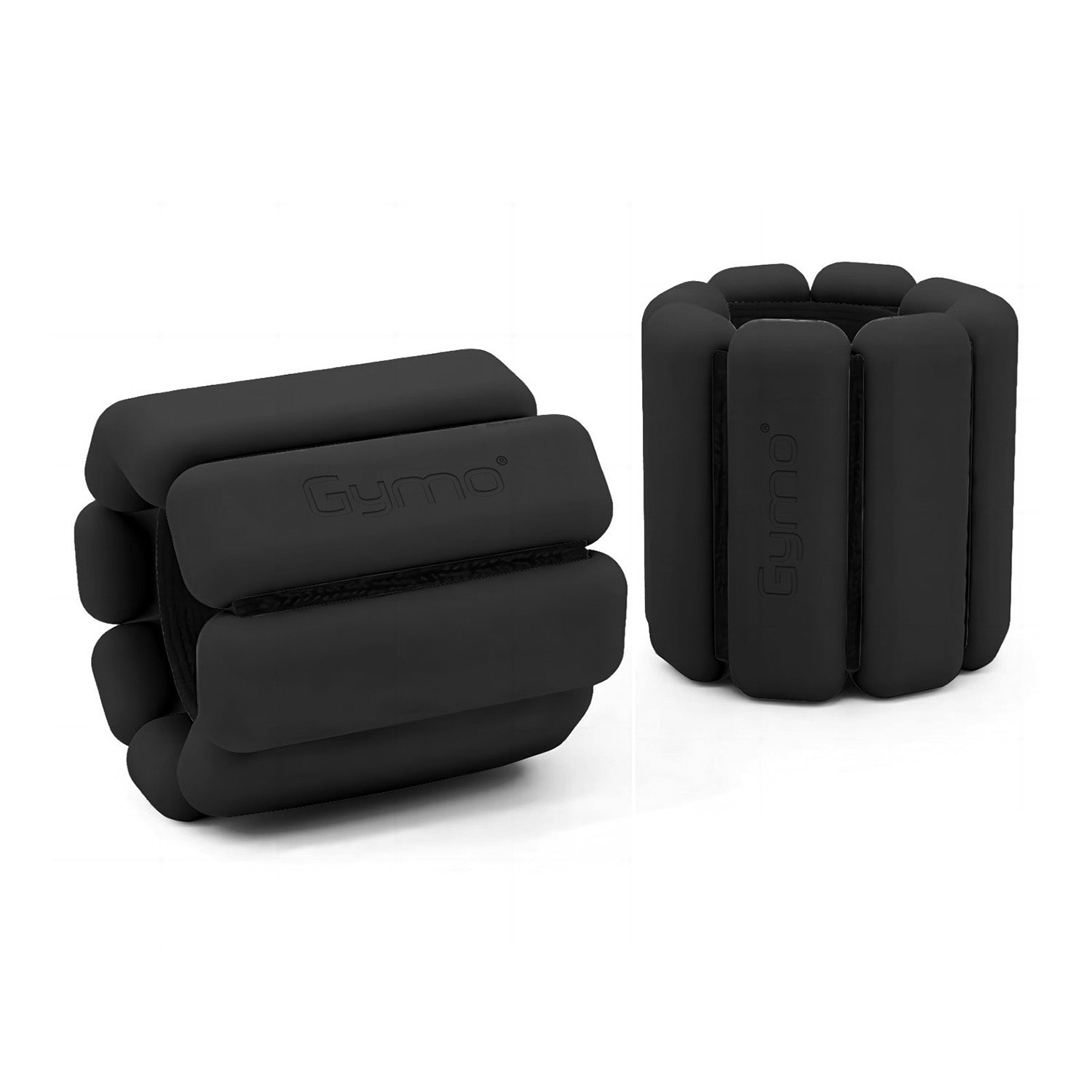Gymo Pro Series Ayarlanabilir Silikon Bilek Ağırlığı 2x1kg Siyah